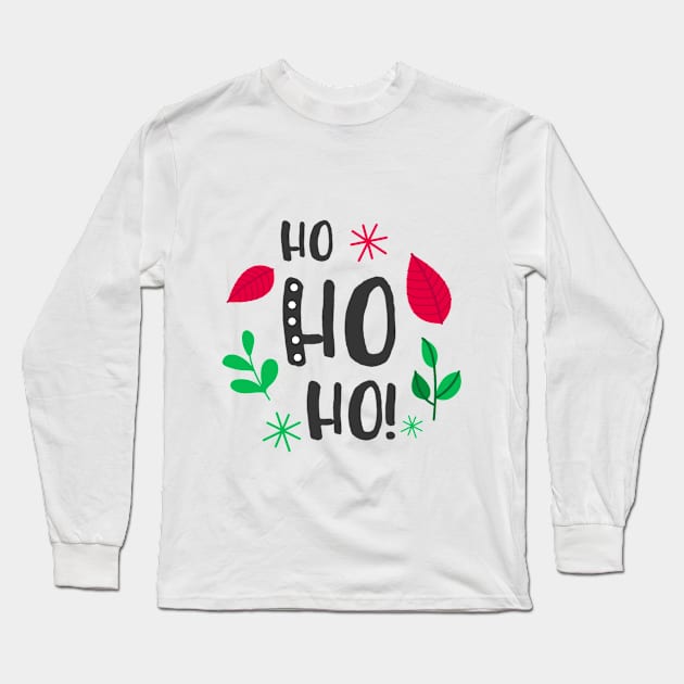 Ho ho ho! Long Sleeve T-Shirt by M_Mary